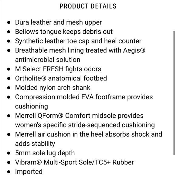 MERRELL - Women’s Moab Ventilator Hiking Shoes - Taupe - Picture 8 of 9